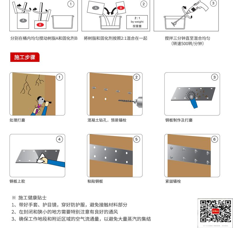 包钢环翠粘钢加固施工过程